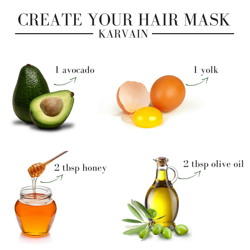 CREATE YOUR HAIR MASK